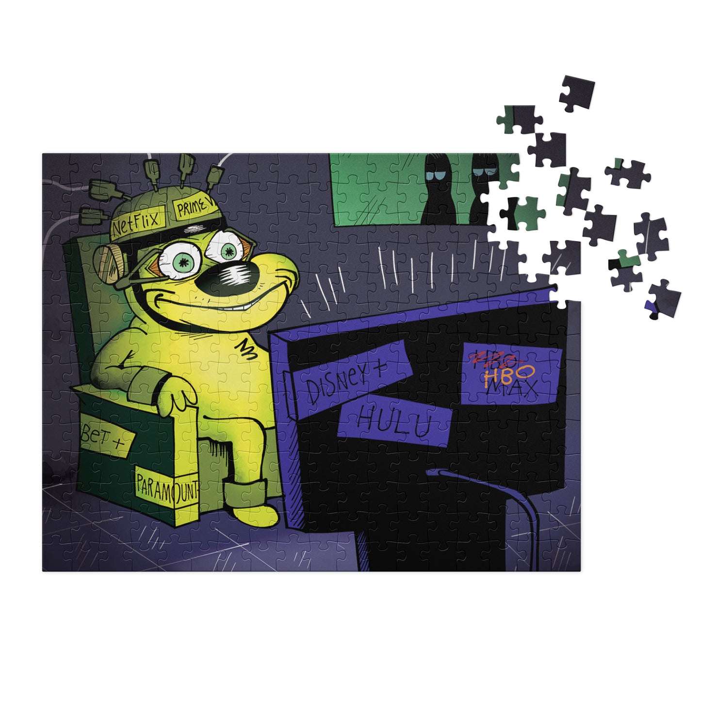 This is Fine Watching Jigsaw Puzzle