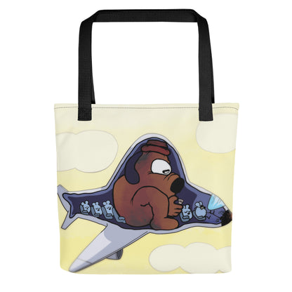 This is Fine Flying Tote Bag
