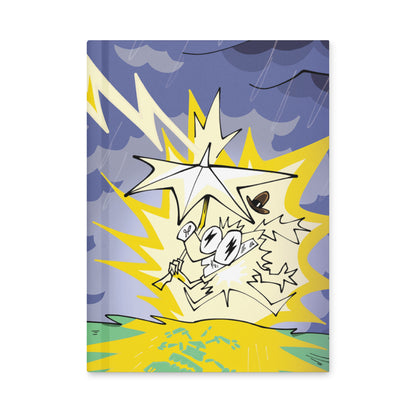 This is Fine Lightning Hardcover Journal