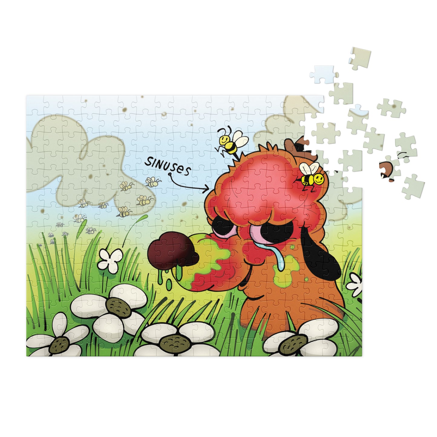 This is Fine Allergies Jigsaw Puzzle